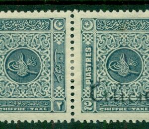 1919 Ottoman 2pi Postage Due WITHOUT hs