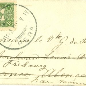 1906 Printed Matter Cover to France