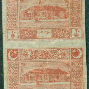 1922 Turkey Parliament 20pa Imperf