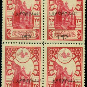 1921 Turkey Adana 25k NHM Error