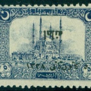 1922 Turkey 2nd Adana 5k NHM Error