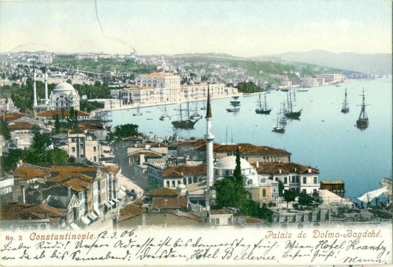 1906 German Levant Postcard - Image 2