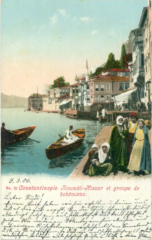 1906 German Levant Postcard