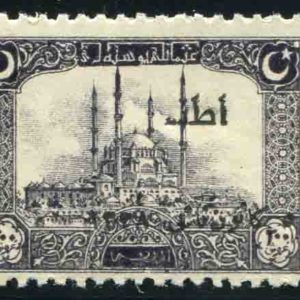 1922 Turkey 2nd Adana 200k NHM