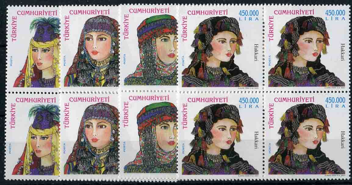 2001 Turkey Women Headdress B4 **