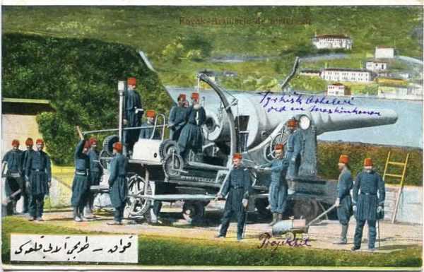 1911 Turkey Darica Gebze Postcard to Denmark