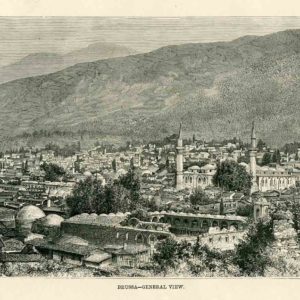 1885 Turkey BURSA gravure