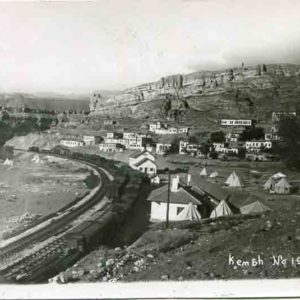 1950s Turkey KEMAH Train Station Photograph