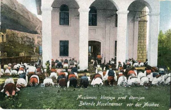1920 Bosnia JAJCE Mosque Postcard