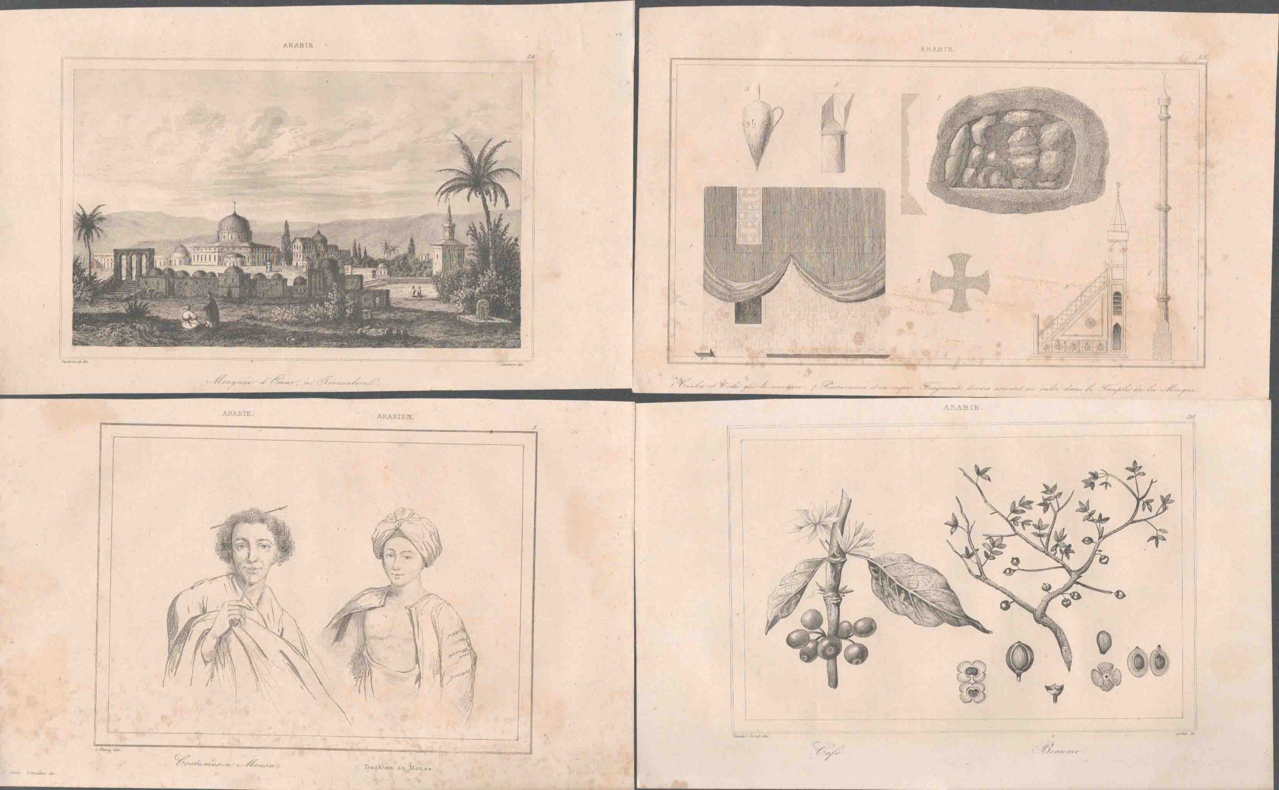 35 Gravures Arabia Hejaz Syria Palestine Jordan Yemen - Image 10