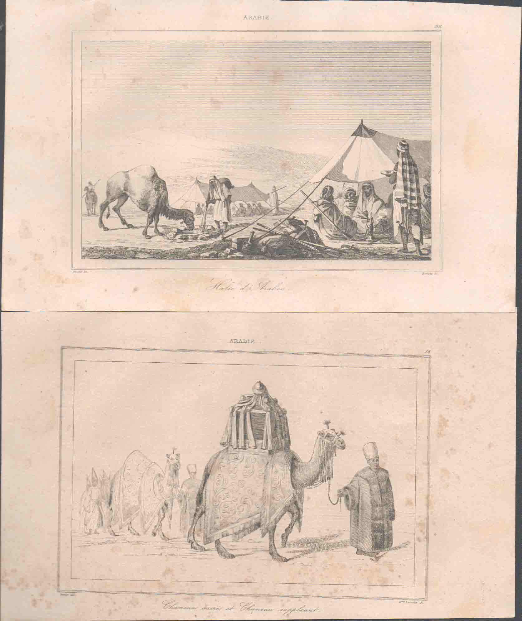 35 Gravures Arabia Hejaz Syria Palestine Jordan Yemen - Image 2