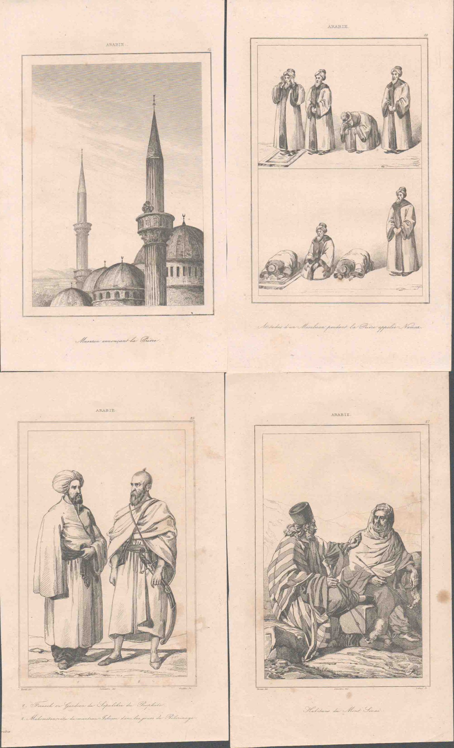 35 Gravures Arabia Hejaz Syria Palestine Jordan Yemen - Image 4
