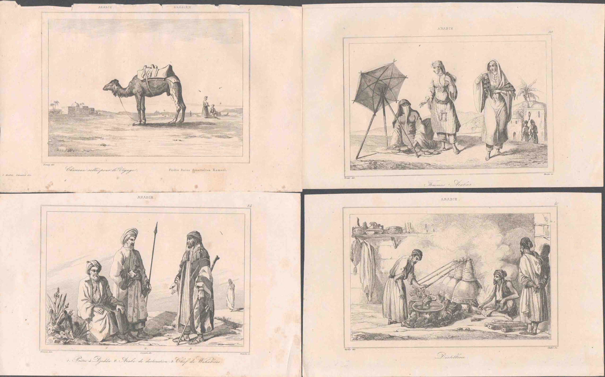 35 Gravures Arabia Hejaz Syria Palestine Jordan Yemen - Image 5