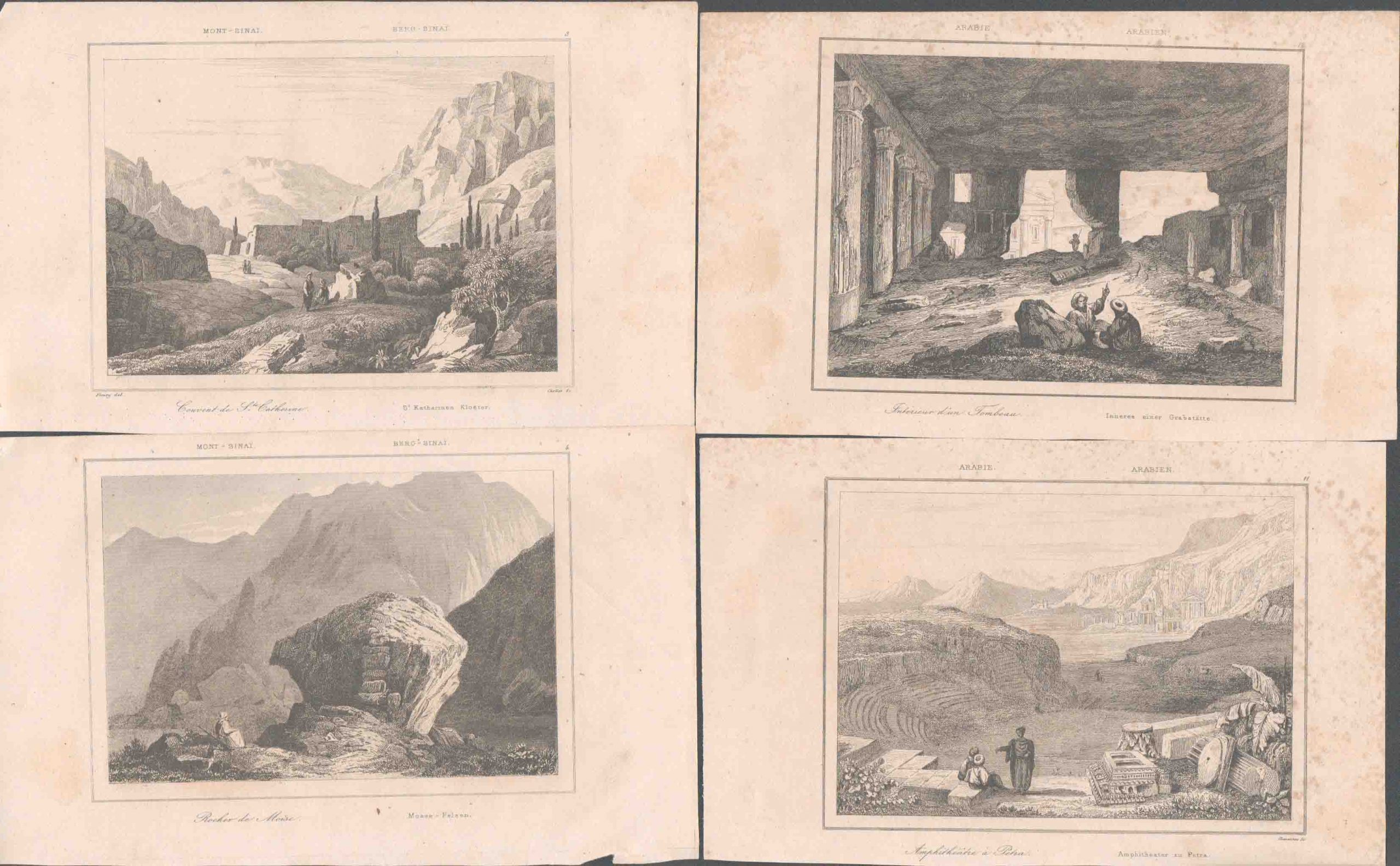 35 Gravures Arabia Hejaz Syria Palestine Jordan Yemen - Image 6