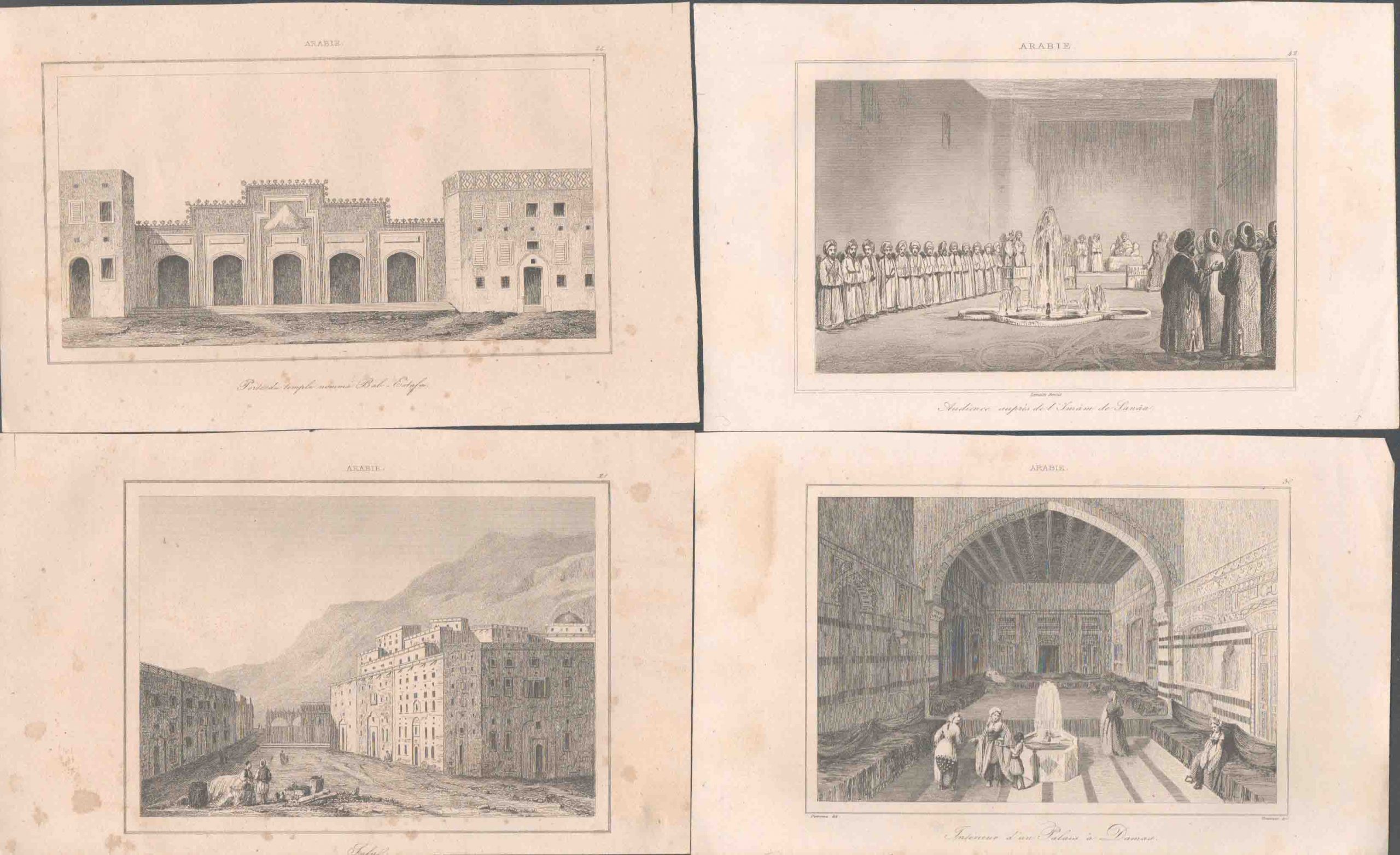 35 Gravures Arabia Hejaz Syria Palestine Jordan Yemen - Image 8
