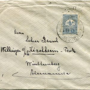 1908 Turkey ELAZIG Cover to Germany