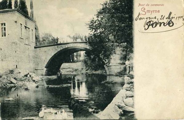 1905 Turkey IZMIR 1 Postcard to Anvers