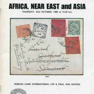 Africa Near East Asia Robson Lowe 1980