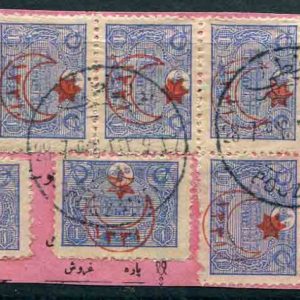 1916 Turkey POZANTI on large Piece