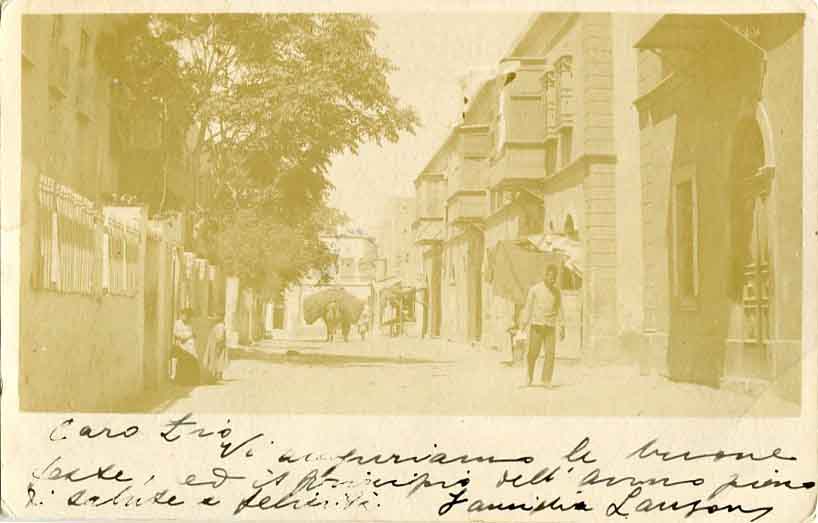 1902 French Levant Libya Tripoli Photocard