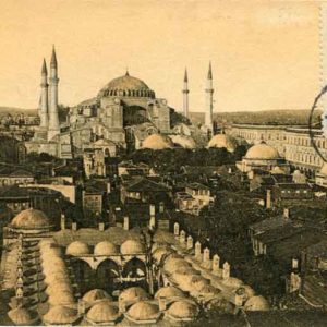 1920 Turkey St Sophie 20pa Postcard