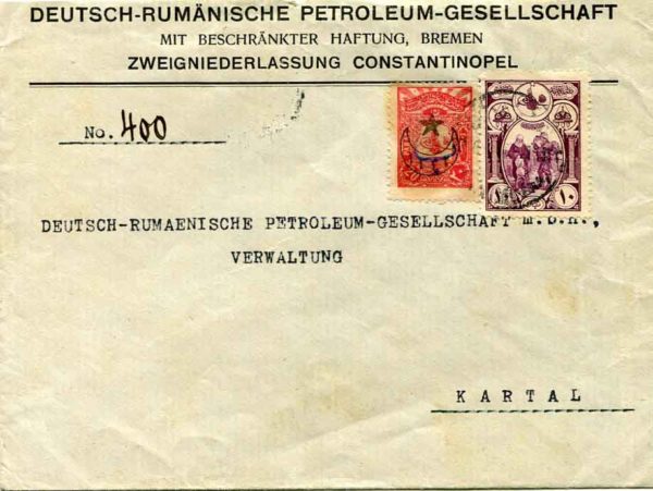 1916 Turkey Petroleum Company Cover
