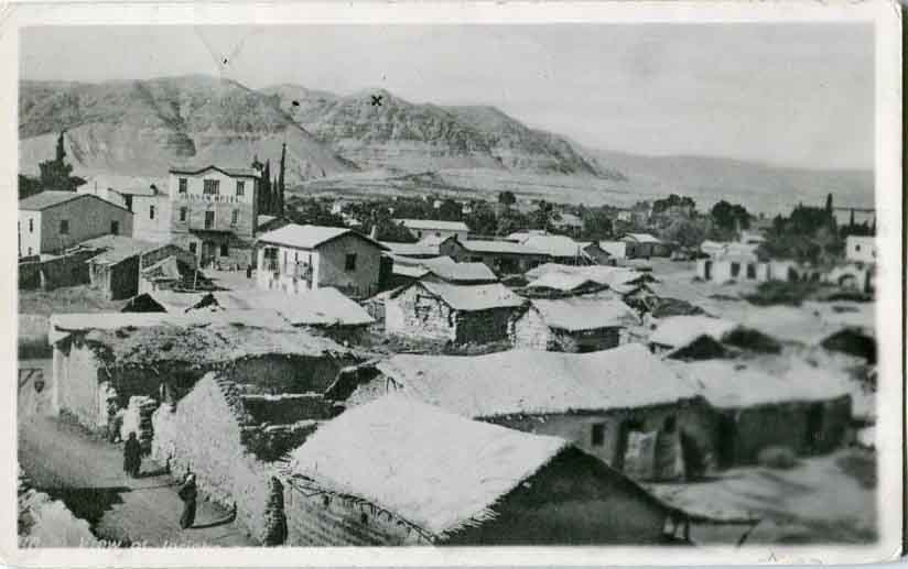1956 Jordan Jericho photocard Jerusalem to USA - Image 2