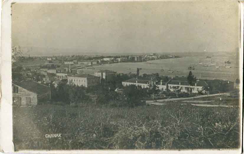 1921 Turkey Chanak Gallipoli unused Photocard