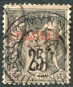 1900 French Levant SMYRNE Turkey on 1pi