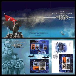 2011 Turkey Centenary Turkish Air Force Portfolio