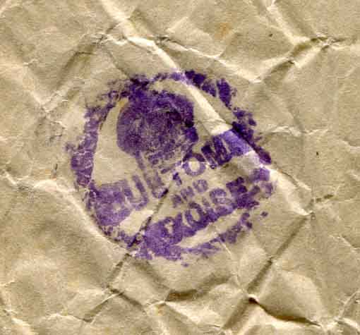 1943s Cyprus Fur Store Sample Envelope - Image 2