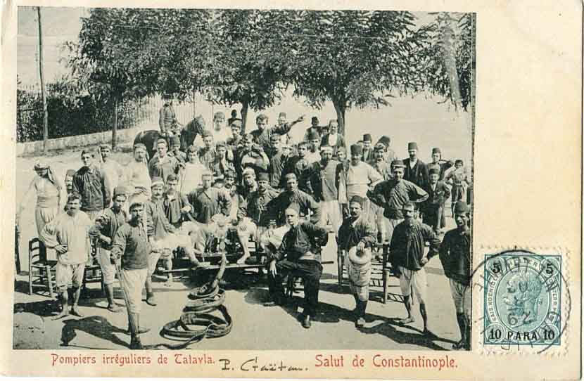 1903 Austrian Levant GALLIPOLI Tatavla Postcard