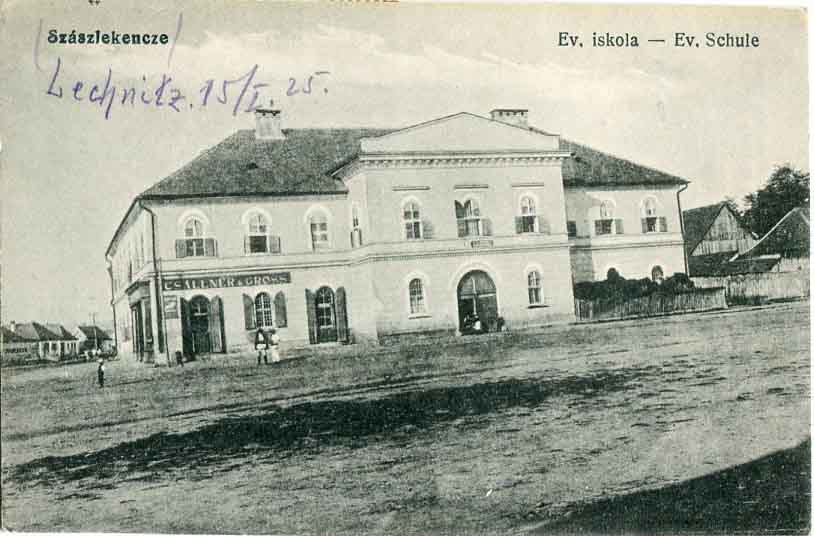 1925 Romania LECHINTA Postcard to Austria - Image 2