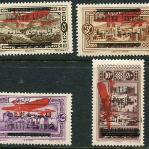 1928 Lebanon Republic Airmail MLH set