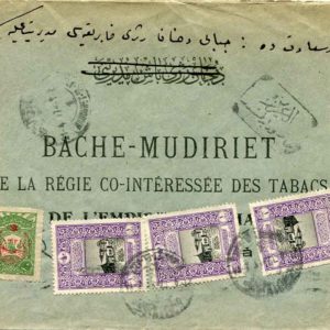 1917 Turkey ELAZIĞ Elaziz Censored Cover