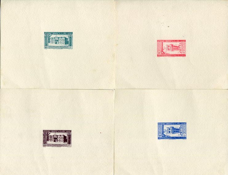 1944 Lebanon Independence Deluxe Proof set