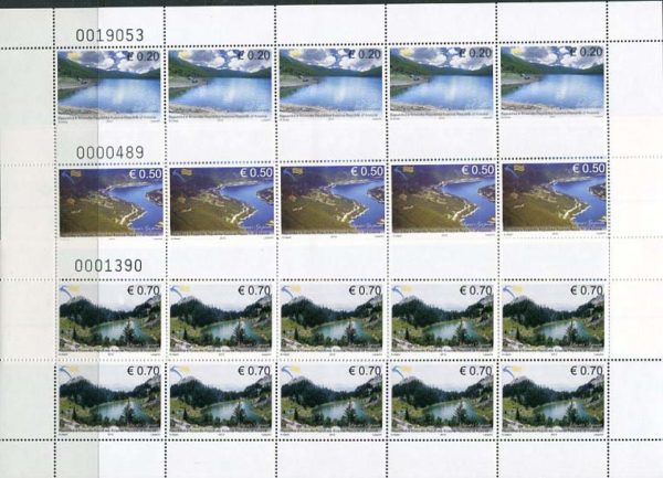 2012 Kosovo Lakes NHM Sheets