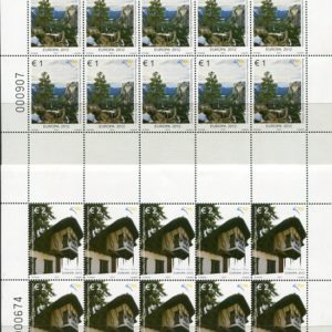 2012 Kosovo Europa Cept NHM Sheets
