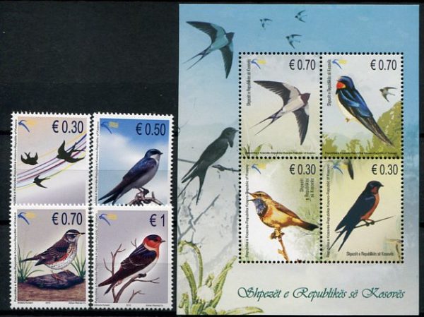 2010 Kosovo Birds + Block **