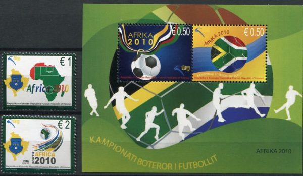 2010 Kosovo South Africa Football +Block **