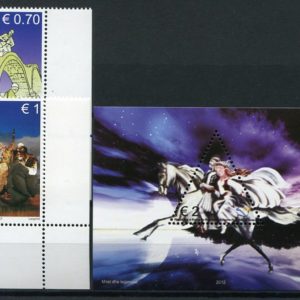2012 Kosovo Myths and Legends NHM set and MS