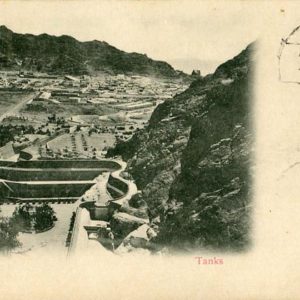 1908 Aden Tanks 1a KEVII Postcard