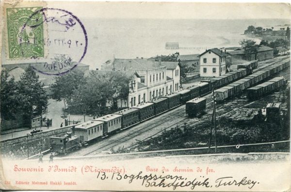 1906 Turkey Bahcecik Izmit Station to Ireland