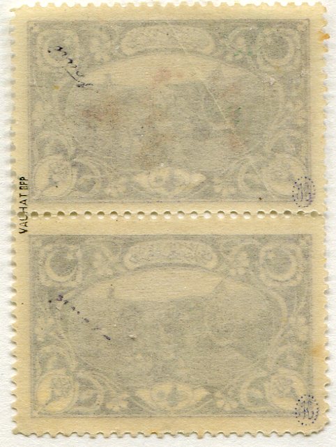 1920 Turkey 3pi on 2pa Error Pair MLH - Image 2