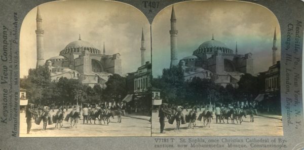 Turkey St Sophia Istanbul Stereoview