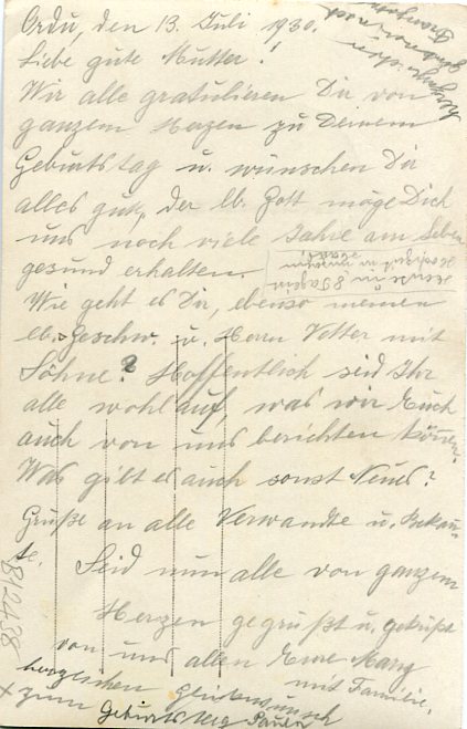 1930 Turkey ORDU Unused Photocard - Image 2