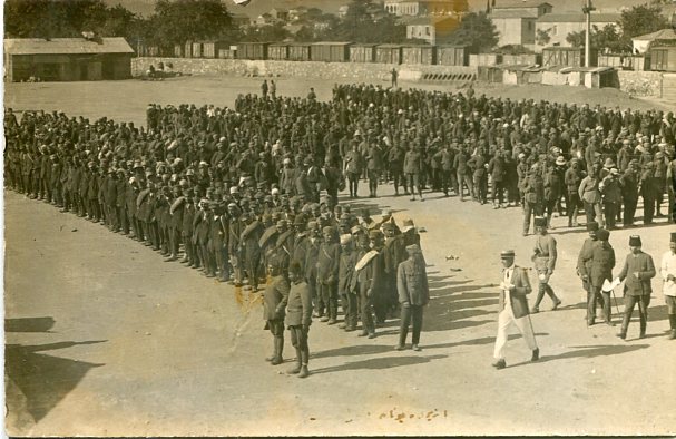 1922s Turkey Greek PoWs Izmir Photocard