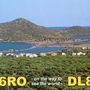2007 Cyprus Paphos QSL Radio Card