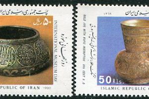 1991 Persia Museum Day NHM Set