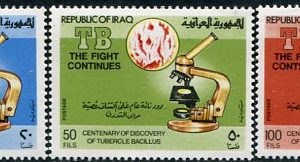 1982 Iraq Tuberculosis NHM Set